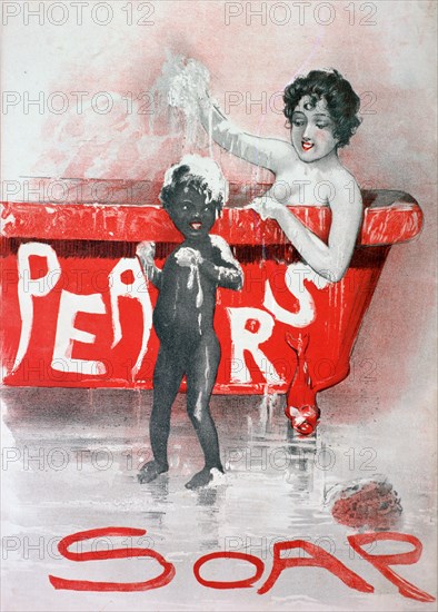 Advert for Pears soap, 1896. Artist: Unknown