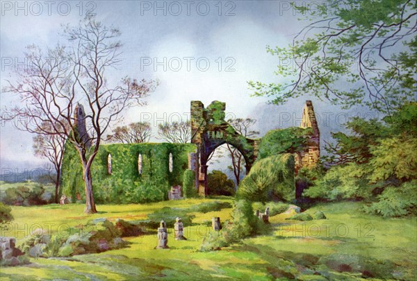 Grey Abbey, County Down, Northern Ireland, 1924-1926.Artist: FC Varley