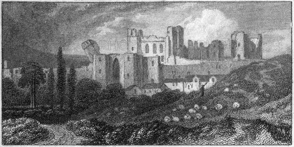 Caerphilly Castle, Wales, 19th century(?). Artist: Unknown