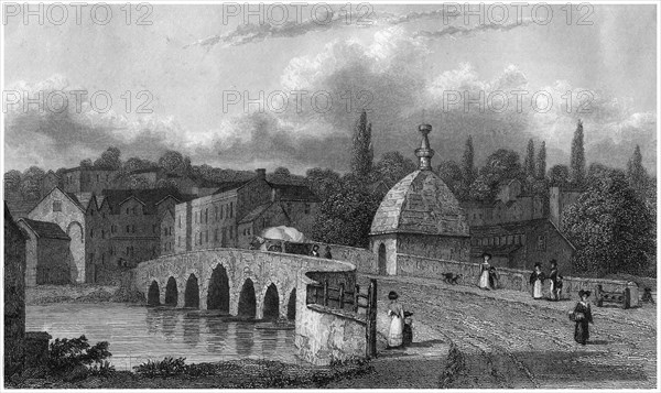 Bradford on Avon, Wiltshire, 19th century. Artist: E Francis