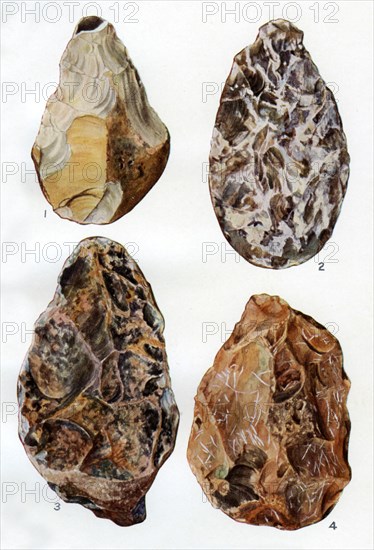 Specimens of patination in Britain, 1926. Artist: Unknown