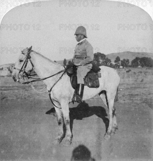 Major-General John French, the intrepid cavalry leader, Pretoria, South Africa, Boer War, 1901.Artist: Underwood & Underwood