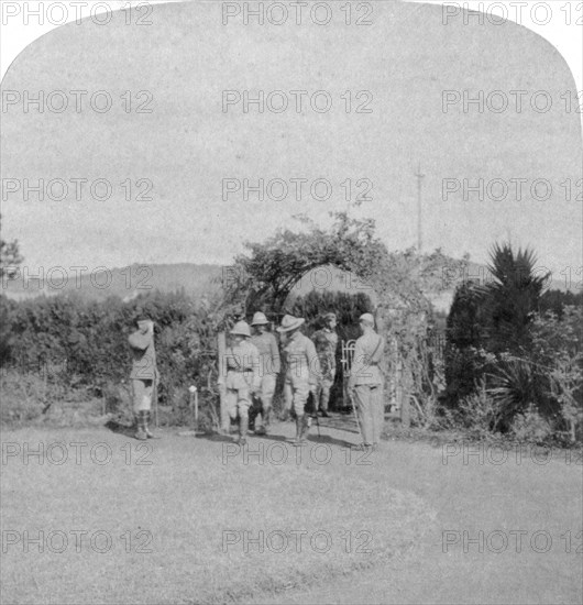 Field Marshal Lord Roberts and Major General Baden-Powell, Pretoria, South Africa, 1901