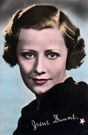 Irene Dunne, American film actress and singer, 20th century. Artist: Metro-Goldwyn-Mayer