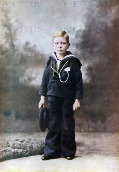 The Duke of York, aged six, 1901-1902 (1923). Artist: Unknown