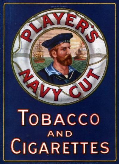 Advert for Player's Navy Cut Tobacco and Cigarettes, 1923. Artist: Unknown