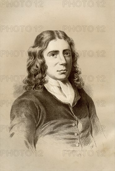 William Dampier, English buccaneer, sea captain, author and scientific observer, (1879).Artist: McFarlane and Erskine