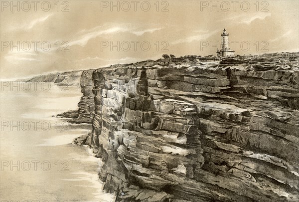 South Head, Port Jackson, 1879. Artist: McFarlane and Erskine