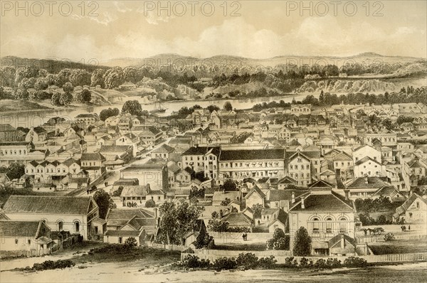 Brisbane, Queensland, Australia, 1879. Artist: McFarlane and Erskine