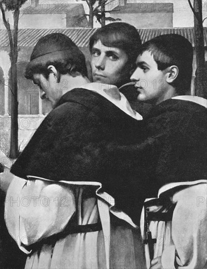 'Les Trois Freres', 1898.Artist: Ottilie Wilhelmine Roederstein