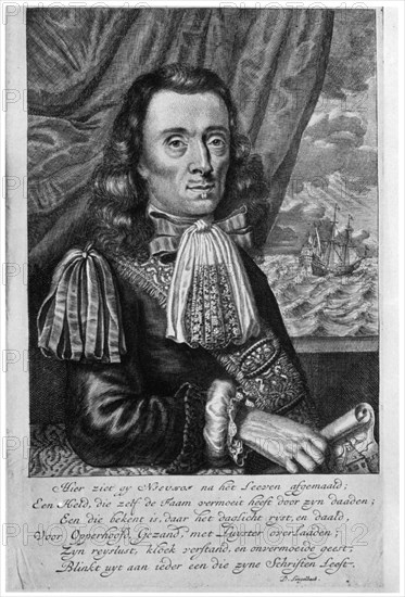 Johan Nieuhof, Dutch traveller, 1931. Artist: Unknown