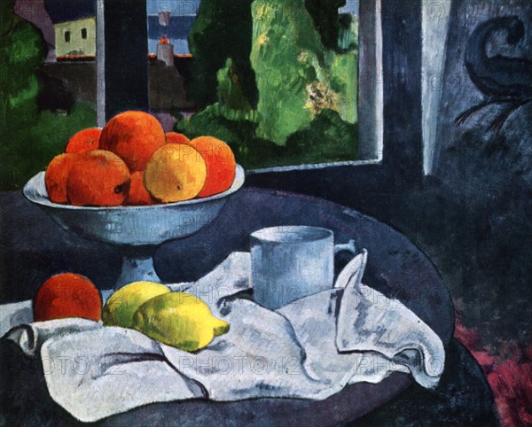 'Still Life with Fruit, Brittany', 19th century (1939).Artist: Paul Gauguin