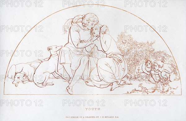 'Youth', 19th century.Artist: John Everett Millais