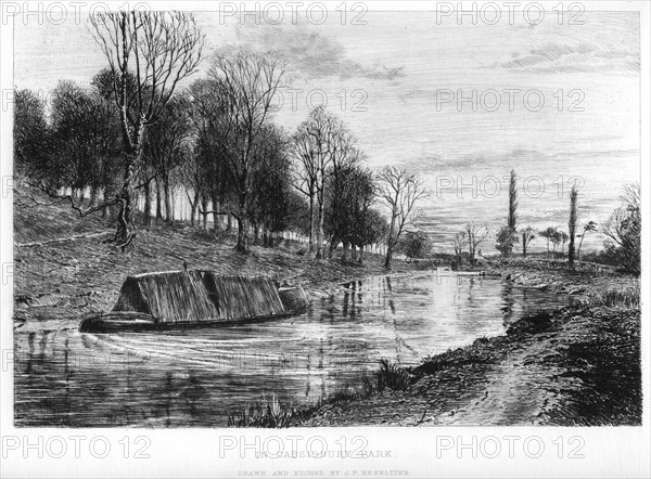 'In Cassiobury Park', c19th century.Artist: John Postle Heseltine