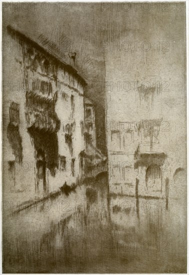 'Nocturne: Palaces', c1879 (1904).Artist: James Abbott McNeill Whistler