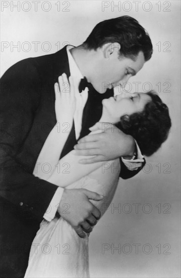 Janet Gaynor (1906-1984) and Charles Farrell (1901-1990), American actors, 20th century. Artist: Unknown