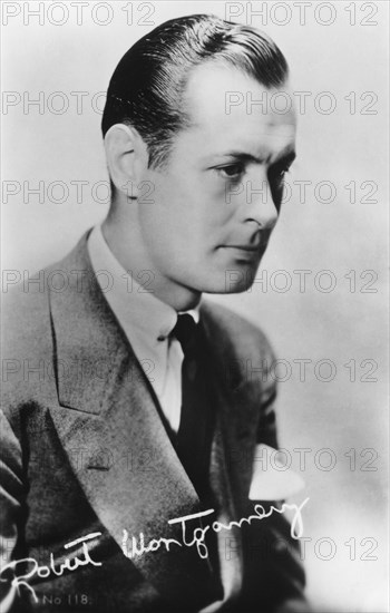 Robert Montgomery (1904-1981), American actor and director, 20th century. Artist: Unknown