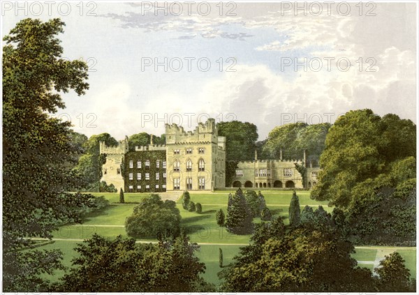 Hutton Hall, Cumbria, c1880. Artist: Unknown