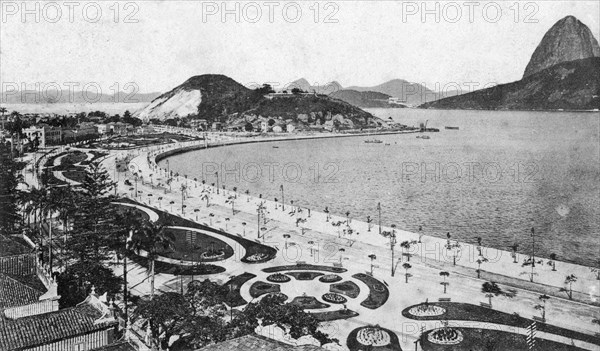 Avenida Beira-Mar, Botafogo, Rio de Janeiro, early 20th century. Artist: Unknown
