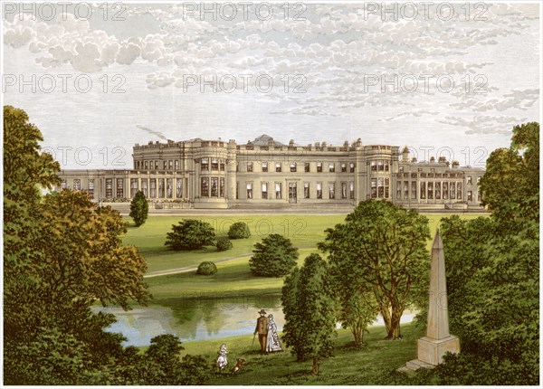 Wynyard Park, County Durham, home of the Marquis of Londonderry, c1880. Artist: Unknown