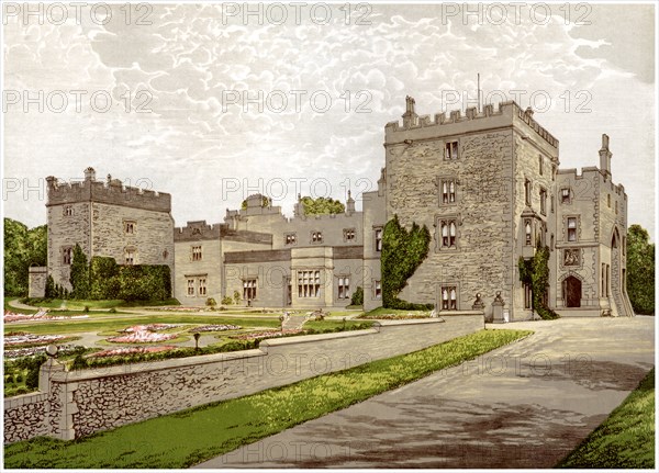 Muncaster Castle, Lord Muncaster, Cumberland, c1880. Artist: Unknown