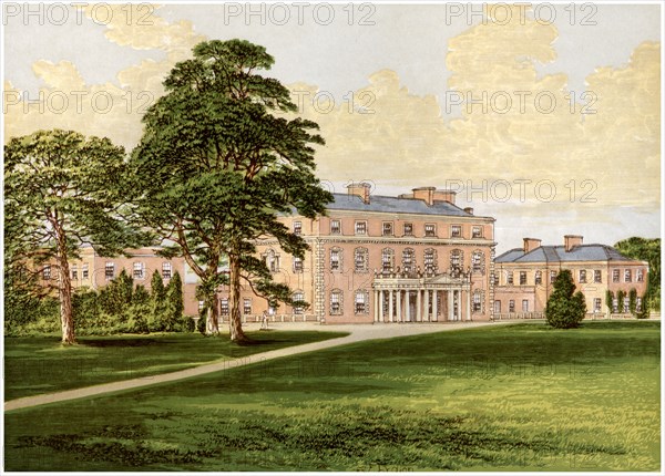 Trafalgar House, Wiltshire, home of Earl Nelson, c1880. Artist: Unknown