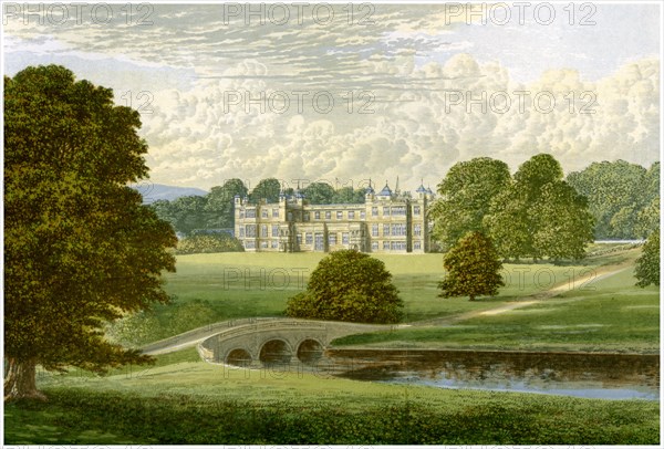 Audley End, Essex, home of Lord Braybrooke, c1880. Artist: Unknown