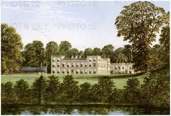 Ugbrooke, Devon, home of Lord Clifford, c1880. Artist: Unknown