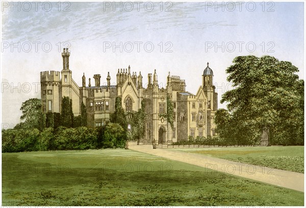 Danbury Palace, Essex, home of the Bishop of Rochester, c1880. Artist: Unknown