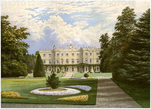 Hughenden Manor, Earl of Beaconsfield, c1880. Artist: Unknown