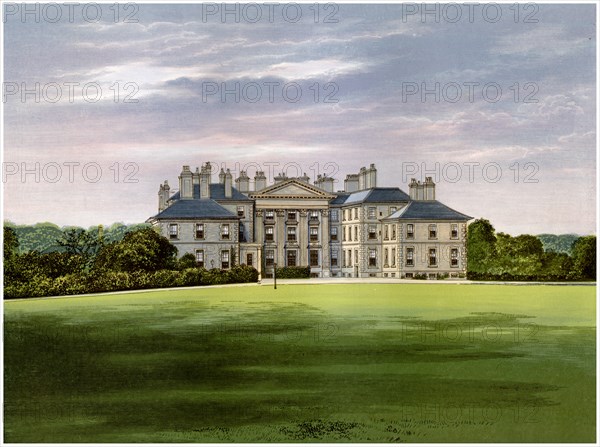 Dalkeith Palace, Edinburgh, Scotland, home of the Duke of Buccleuch, c1880. Artist: Unknown
