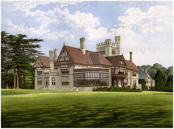 Cowdray Park, Sussex, home of the Earl of Egmont, c1880. Artist: Unknown