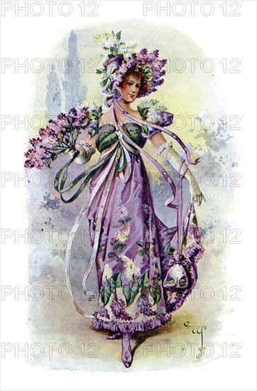 'The Lilac', 1899. Artist: Unknown