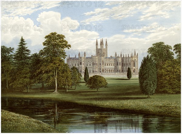 Toddington Park, Gloucestershire, home of Lord Sudeley, c1880. Artist: Unknown