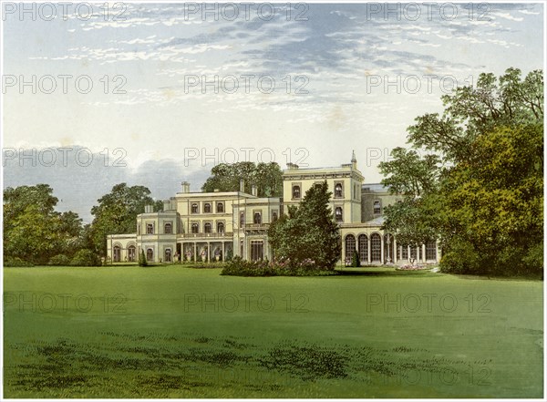 Danesfield House, Buckinghamshire, home of the Scott-Murray family, c1880. Artist: Unknown