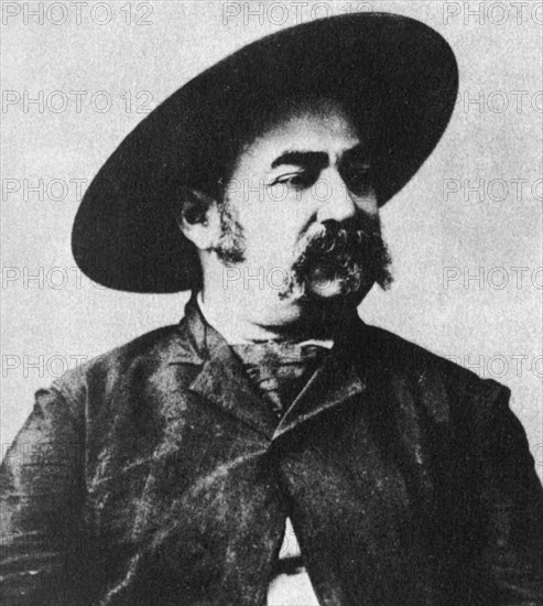 John X Beidler, leader of the Montana Vigilantes, c1860s (1954). Artist: Unknown