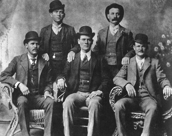 The Wild Bunch, American outlaw gang, 1901 (1954). Artist: Unknown