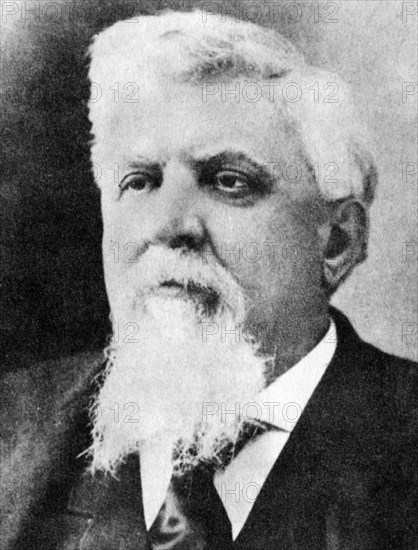 Judge Isaac C Parker, the 'Hanging Judge', in his later years, c1890s (1954). Artist: Unknown