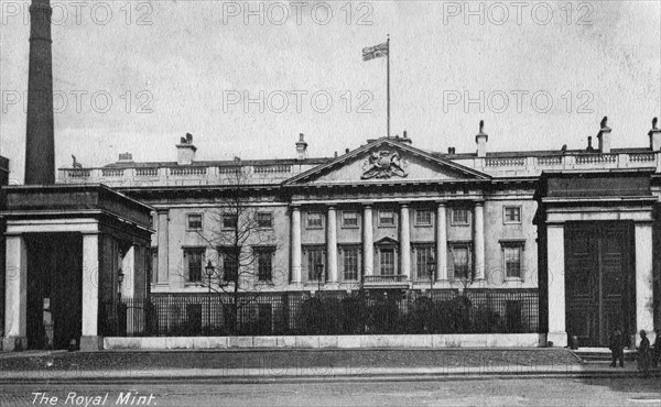 The Royal Mint, Tower Hill, London, early 20th century. Artist: Unknown