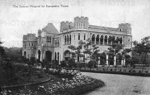 The Sassoon Hospital for Europeans, Poona, (Pune), India, early 20th century. Creator: Unknown.