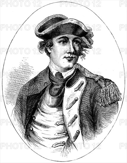 Benedict Arnold, general of the American Revolutionary War, (c1880). Artist: Unknown