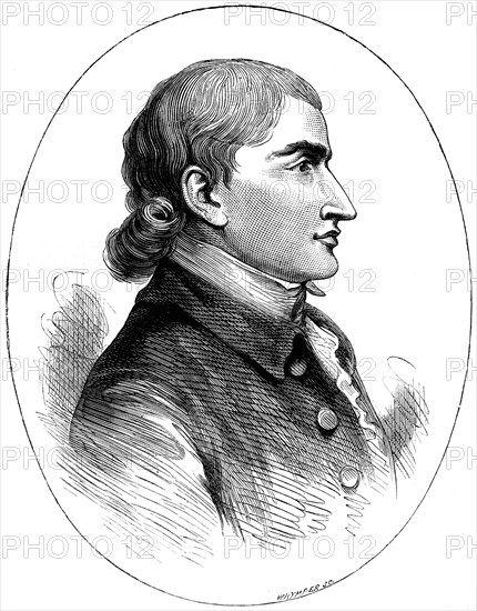 John Jay, American statesman, from a print published in 1783, (c1880).Artist: Whymper