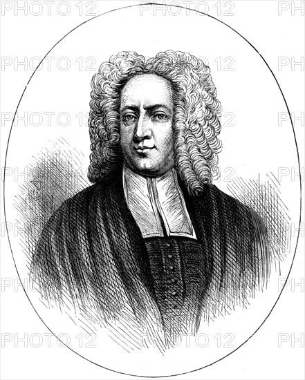 The Reverend Cotton Mather, late 17th or early 18th century (c1880). Artist: Unknown