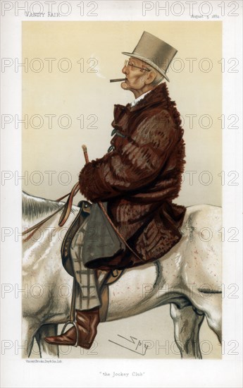 'The Jockey Club', 1882. Artist: Spy