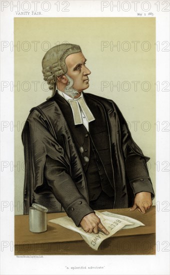 'A Splendid Advocate', 1883. Artist: Verheyden