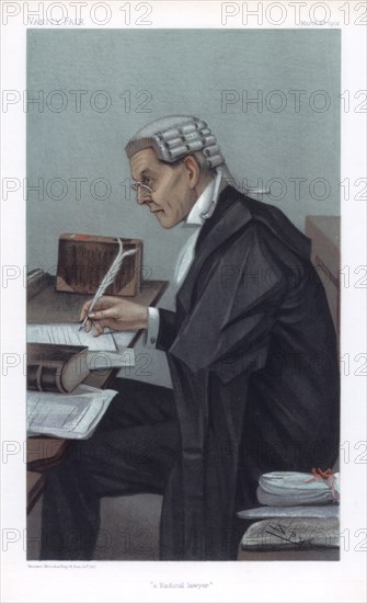 'A Radical Lawyer', 1902. Artist: Spy