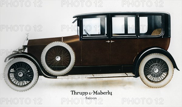 Rolls-Royce saloon, c1910-1929(?). Artist: Unknown