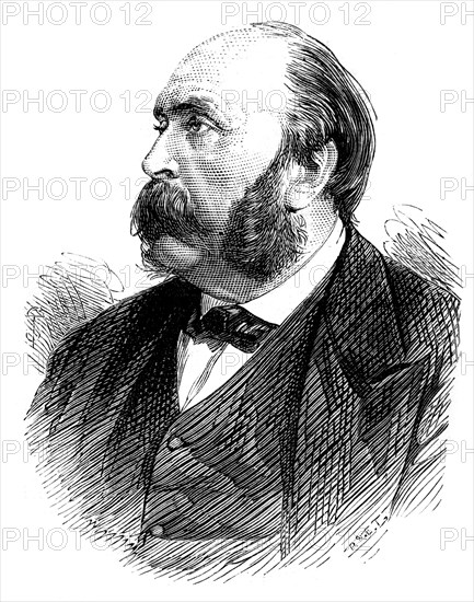 Alexandre Auguste Ledru-Rollin, French politician, (1875). Artist: Unknown