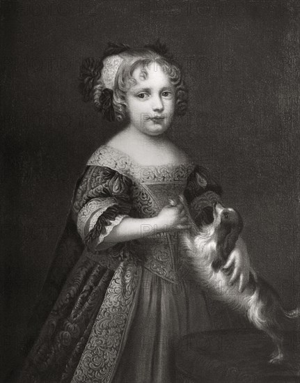 Princess (later Queen) Anne, c1670-1675 (1906). Artist: Unknown