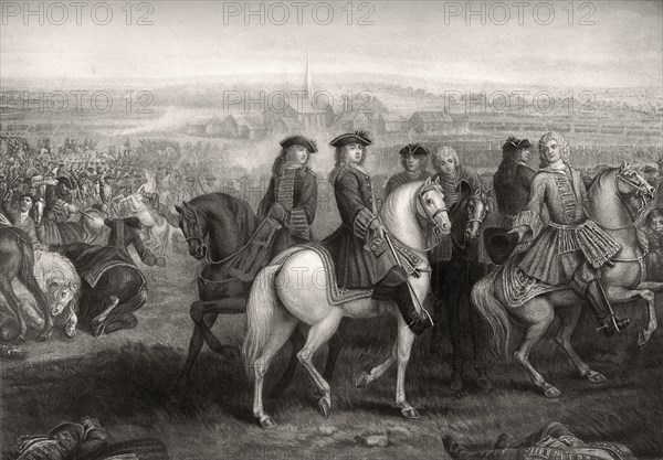 The Battle of Blenheim, 1704 (1906). Artist: Unknown